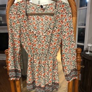 H&M floral romper